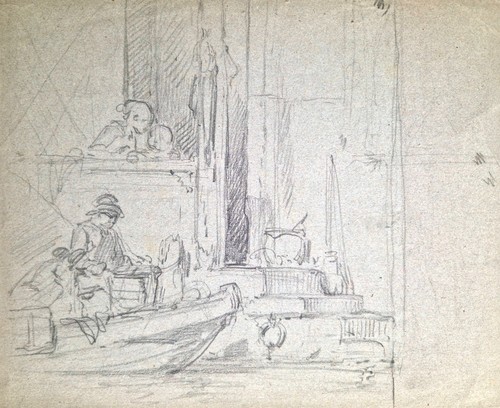 Eugène poittevin retour - poittevin,