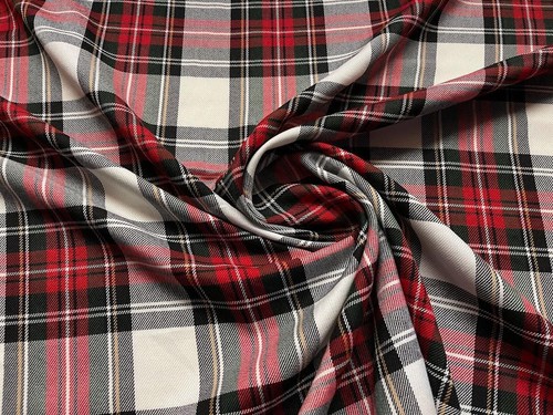 Tissu carreaux tartan - À,