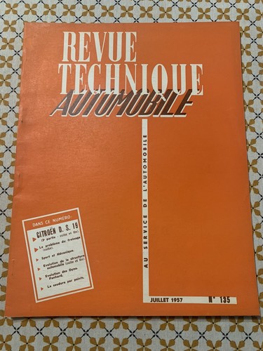 Revue technique juillet 1957 - revue,
