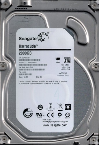 St2000dm001 9yn164 505 - st2000dm001, 9yn164-505