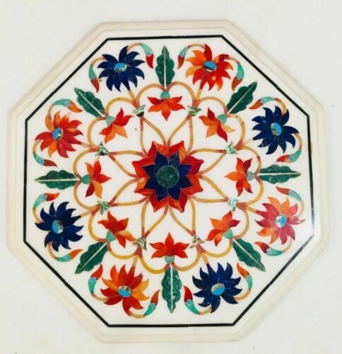 Marble table top - 18", semi