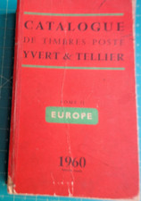 885-LIVRE   CATALOGUE YVERT & TELLIER  TIMBRES  D EUROPE  1960  TOME 2  B