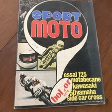 Sport Moto Rush N° 6 1972 125 Motobécane Kawasaki raid Orion big Horn etc