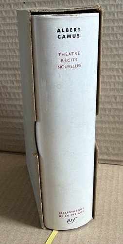 Albert camus théatre récits - albert,