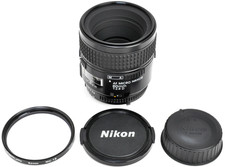 Objectif Nikon AF Micro NIKKOR 60mm f/2.8 D Macro Prime quasi neuf avec capuc...