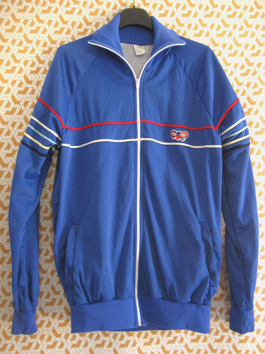 Veste tennis polyamide - tennis, 80's