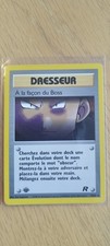 carte pokemon 73-82 A la façon du Boss U 1ère édition Team Rocket