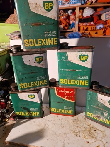 Lot bidons huile oil bp - lot,