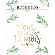 Jeu des 12 mois - Animation -