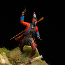 Soldat jouet peint guerre