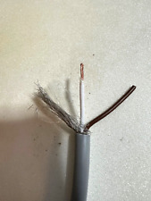 4 metres  Cable blinde 2x0,75mm2 Gris 5,70mm cable cuivre