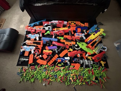 Massive nerf gun lot ammo - nerf,