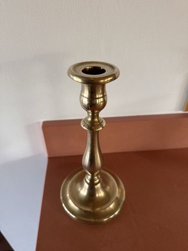 Bougeoir ancien cuivre - bougeoir,