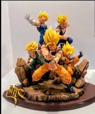 dragon Ball - the saiyans family par MRC - complet - limité à 350 exemplaires.