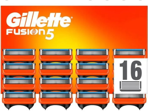 Lot lames gillette fusion - 16,