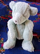 GB/ DOUDOU PELUCHE OURS VERT CLAIR DPAM   TBE