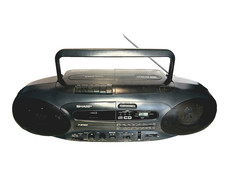 Sharp cd7 boombox - qt-cd7, –