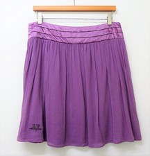 Jupe ZADIG et VOLTAIRE, lilas, Coton et Soie, T 40, TBE