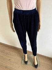 Jogging bleu nuit en velours