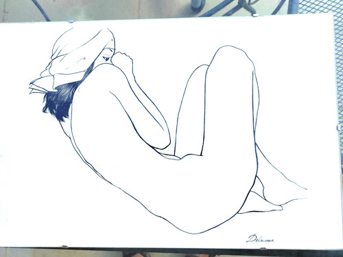 Litho delacoux femme - de,