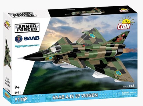 Cobi avion chasse saab ajs - de,