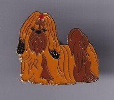 RARE PINS PIN'S .. ANIMAL CHIEN DOG CYNOPHILIE RACE LHASSA APSO EMAIL ~FG