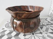 ANCIEN CACHE POT EN CUIVRE