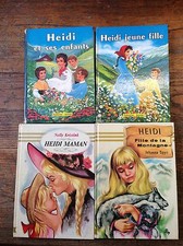 Lot de 4 Heidi jeune fille -