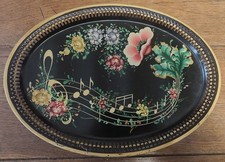 Plateau en tôle vintage