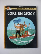 ancienne BD Hergé Tintin Coke