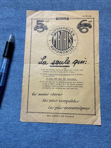 Feuillet publicitaire - feuillet,