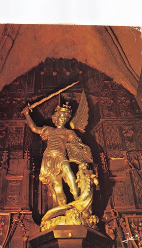 Mont saint michel statue - saint, la