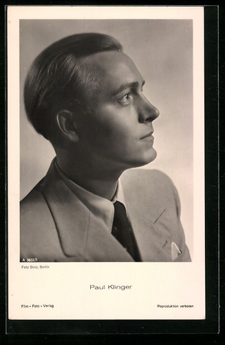 Carte postale acteur paul - carte,