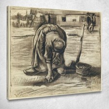 Planteuse De Pommes De Terre Vincent van Gogh, vvg257 tableau impression sur toi