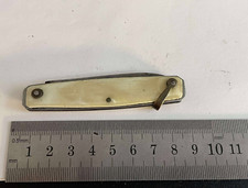 ANCIEN PETIT COUTEAU PLIANT TOURISTIQUE PARIS TOUR EIFFEL PAR PRADEL