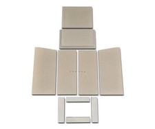 Habillage de foyer pour