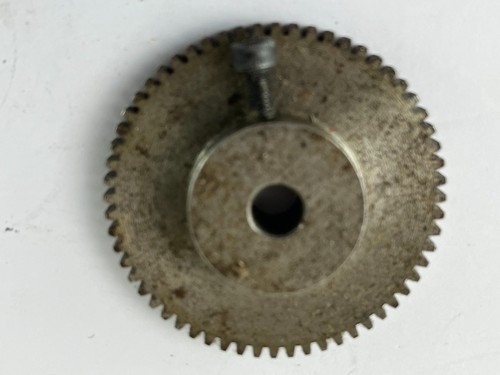 Antique music box gear cog - gear,