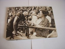 CYCLISME PHOTO 21x15cm TdF 1937 Roger LAPEBIE au PARC des PRINCES