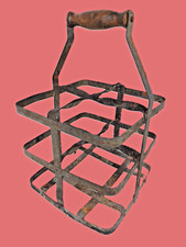 Porte bouteilles ancien fer - porte, en