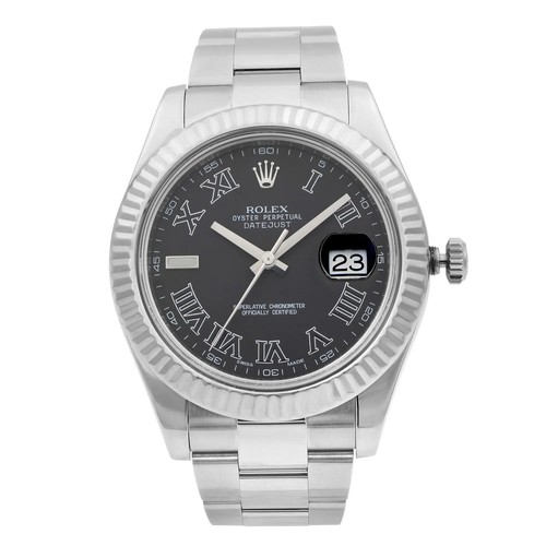 Rolex datejust 116334 - ii, acier