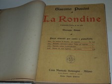 GIACOMO PUCCINI-COMMEDIA