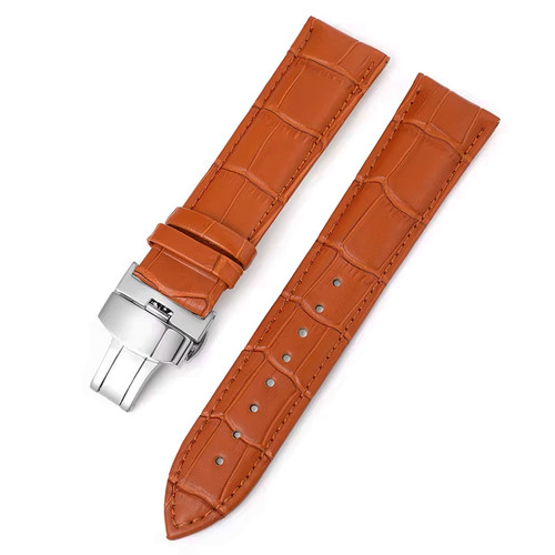 Light brown croco - , leather