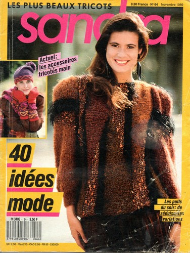 Tricot sandra 64 11 1989 - tricot, n°64