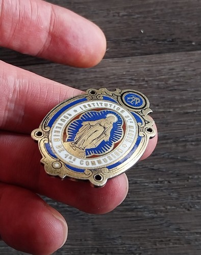 Médaille argent vermeil - argent, +