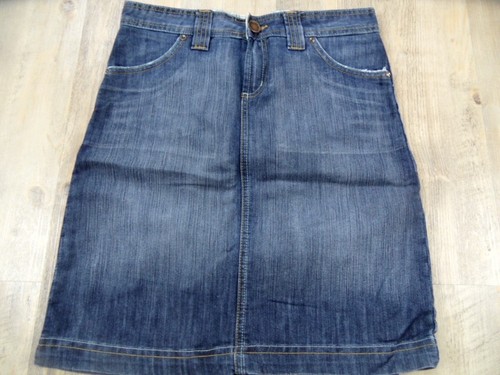 Jupe jean cool midi - en,