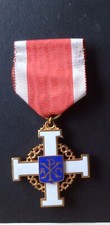 Rare Médaille émaillée de Chevalier de L'ordre de la Couronne d'Epines -
