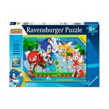 Ravensburger-Puzzle 100 pieces XXl - Knuckles, Sonic, Tails et Amy / Sonic-40055