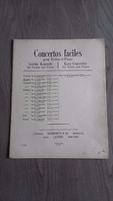 CONCERTOS FACILES VIOLON&PIANO