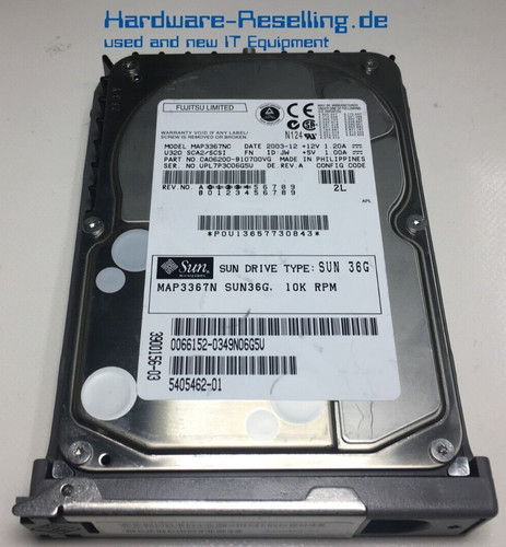 Fujitsu sun 36gb - fujitsu, 3,5