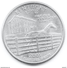 USA - Quarter Dollar Kentucky 2001